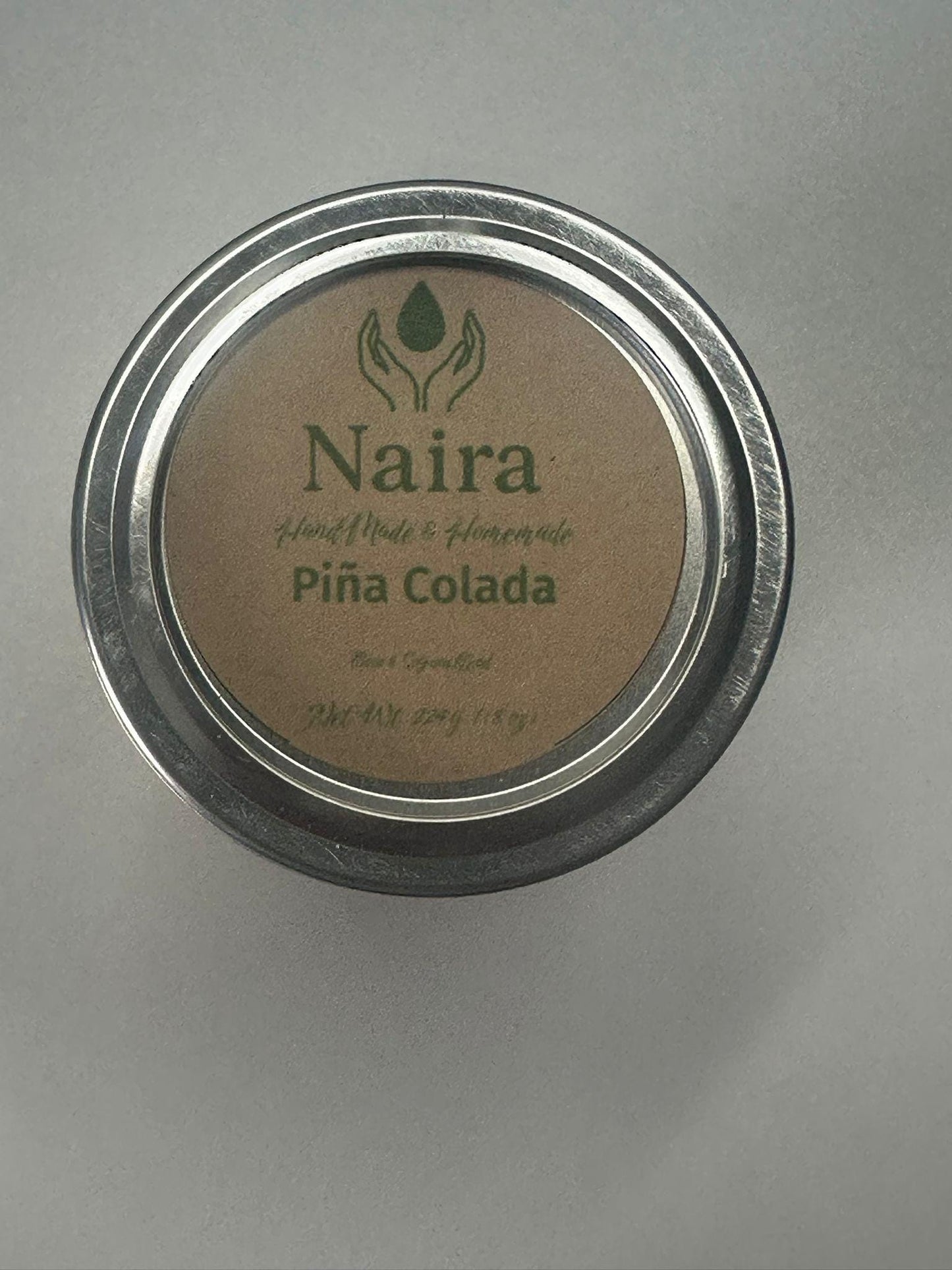 Piña Colada Soy & Coconut Wax Candle – Pineapple, Coconut, Lemon – Tropical Sweet Citrus Aromatherapy Gift – 8 oz Hand Poured