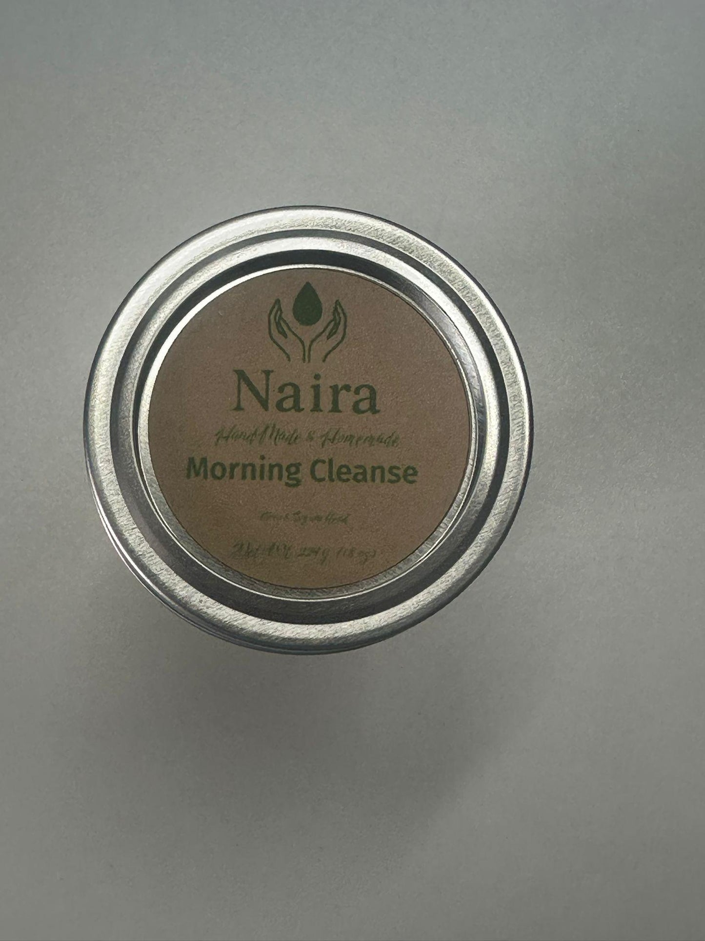 Morning Cleanse Soy & Coconut Wax Candle – Lemon, Eucalyptus, Rosemary – Fresh Herbal Aromatherapy Gift – 8 oz Hand Poured