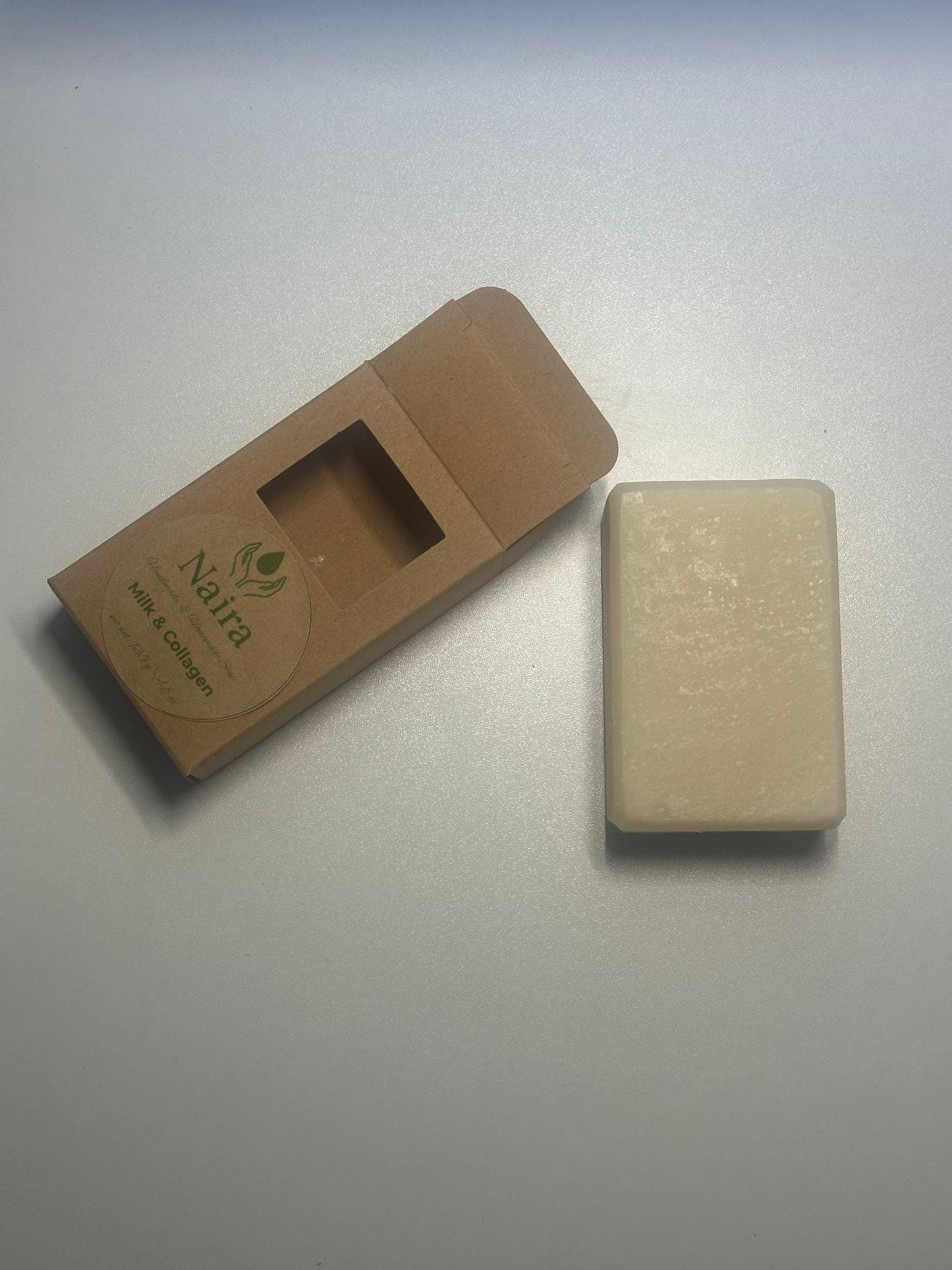 Milk and Collagen Facial Soap Handmade Cold Process Bar with Shea Butter  Nourishing & Anti Aging Natural Skincare for Radiant Skin