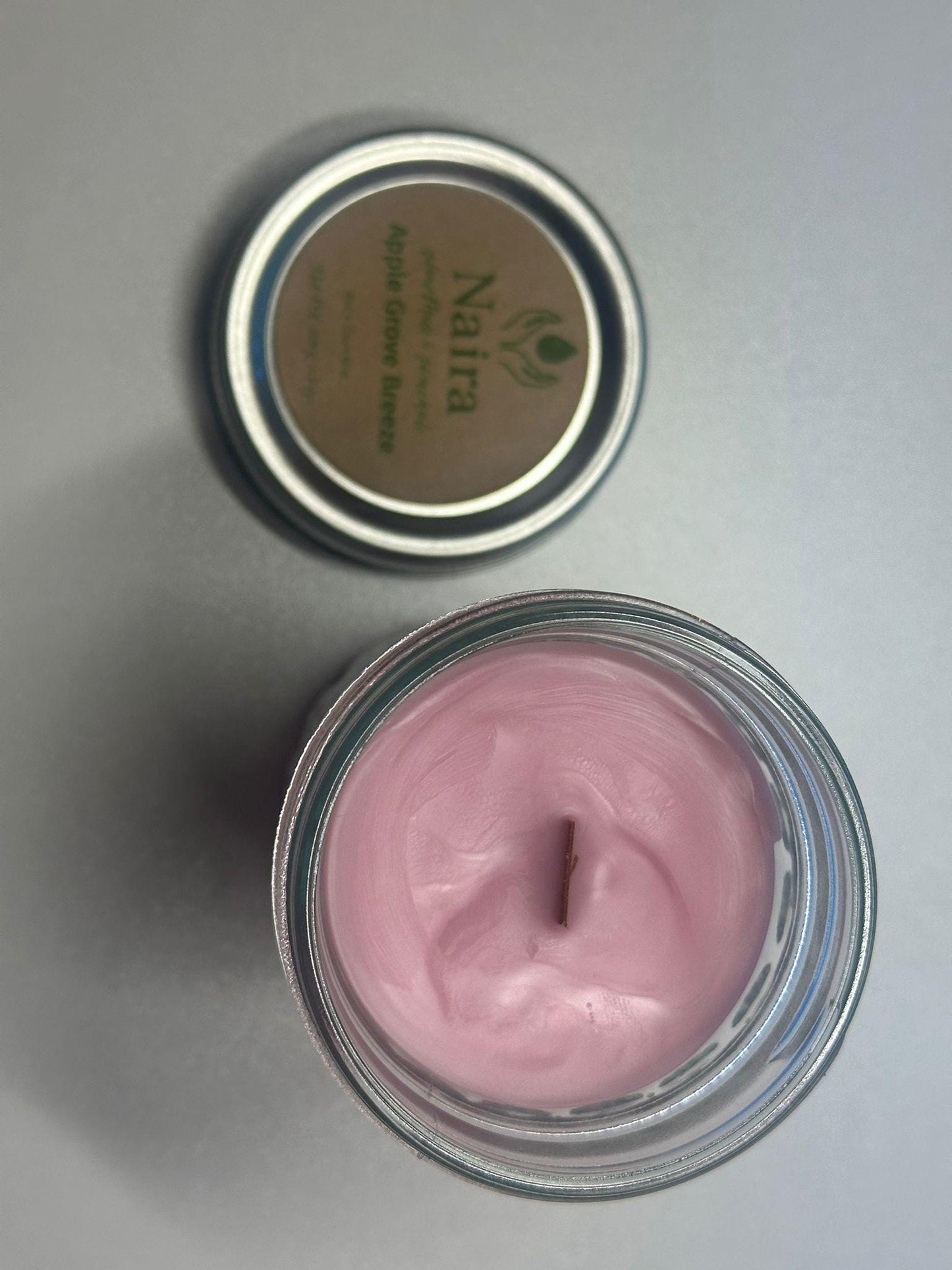 Apple Grove Breeze Soy & Coconut Wax Candle – Apple, Lemon, Rosemary, Eucalyptus – Fresh Fruity Herbal Aromatherapy Gift – 8 oz